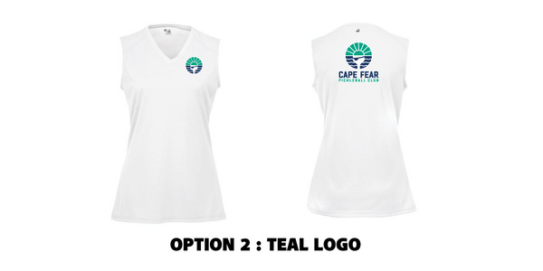 2026 Cape Fear Pickleball Club Ladies Sleeveless Tank