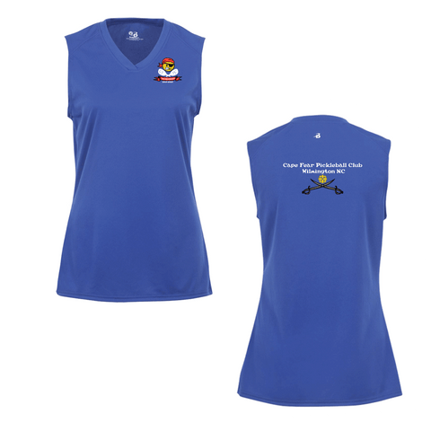 Cape Fear 2025 Anniversary Pickleball Club Ladies Performance Sleeveless Tank