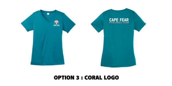 2026 Cape Fear Pickleball Club Ladies Performance Short Sleeve T-Shirt