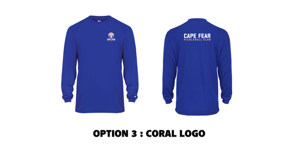 2026 Cape Fear Pickleball Club Men's Performance Long Sleeve T-Shirt