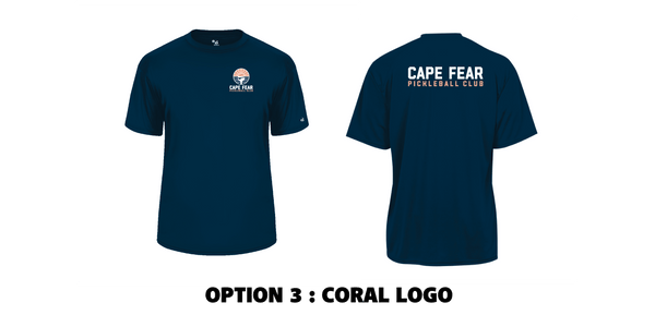 2026 Cape Fear Pickleball Club Men's Short Sleeve Performance T-Shirt