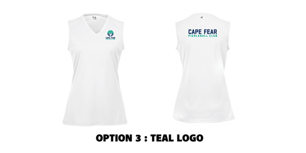 2026 Cape Fear Pickleball Club Ladies Sleeveless Tank