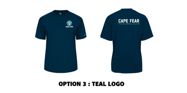 2026 Cape Fear Pickleball Club Men's Short Sleeve Performance T-Shirt