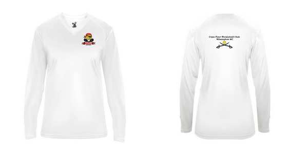 Cape Fear 2025 Anniversary Pickleball Club Ladies Performance Long Sleeve Shirt