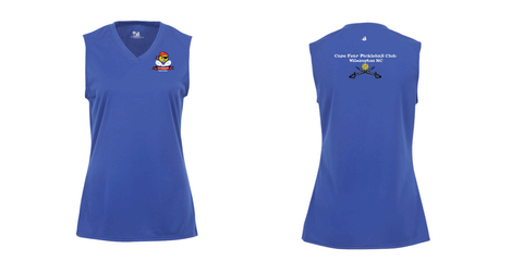 Cape Fear 2025 Anniversary Pickleball Club Ladies Performance Sleeveless Tank