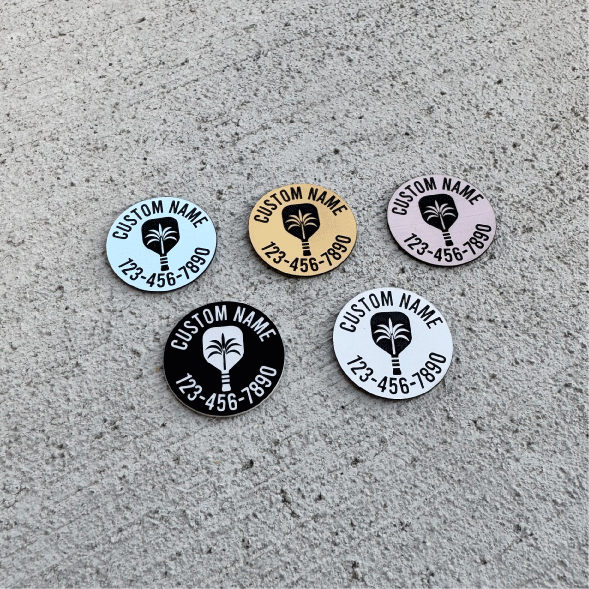 Grand Palm Pickleball Paddle Butt Name Cap