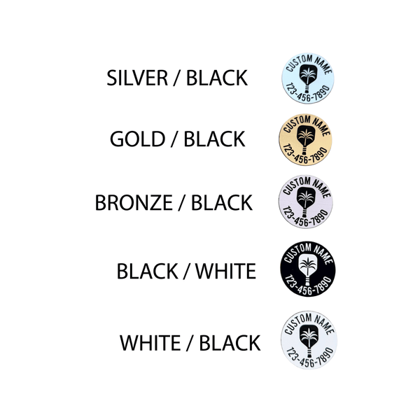 Grand Palm Pickleball Paddle Butt Name Cap