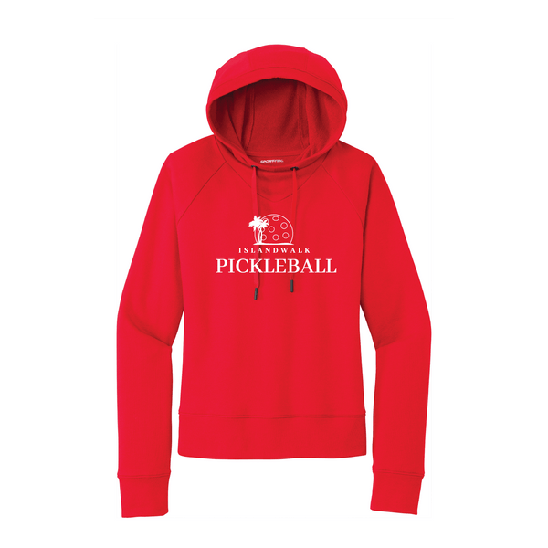 Islandwalk Pickleball Ladies Lightweight French Terry Pullover Hoodie