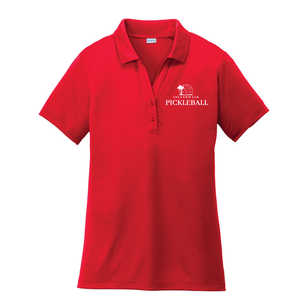 Islandwalk Pickleball Ladies Performance Polo Shirt