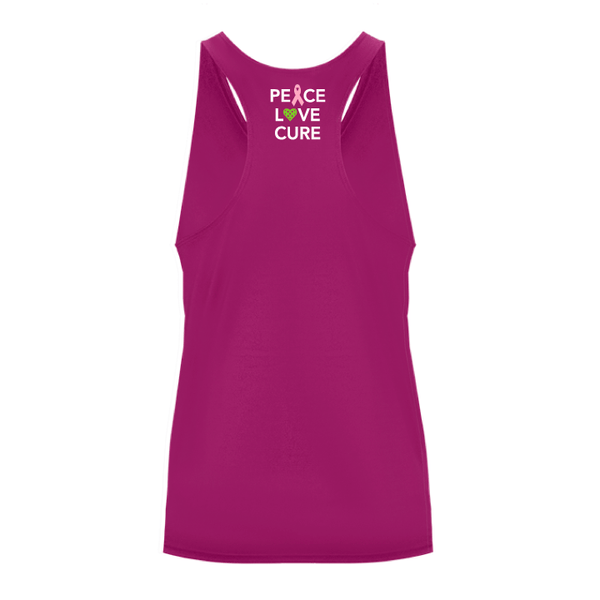 Special Edition Breast Cancer Islandwalk Pickleball Ladies Performance Racerback