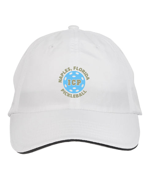 Isles Pickleball 2025 Hat - Silver with Carolina Blue