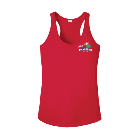 Kings Gate Pickleball Club Ladies Racerback Tank Design 1 - Front logo only