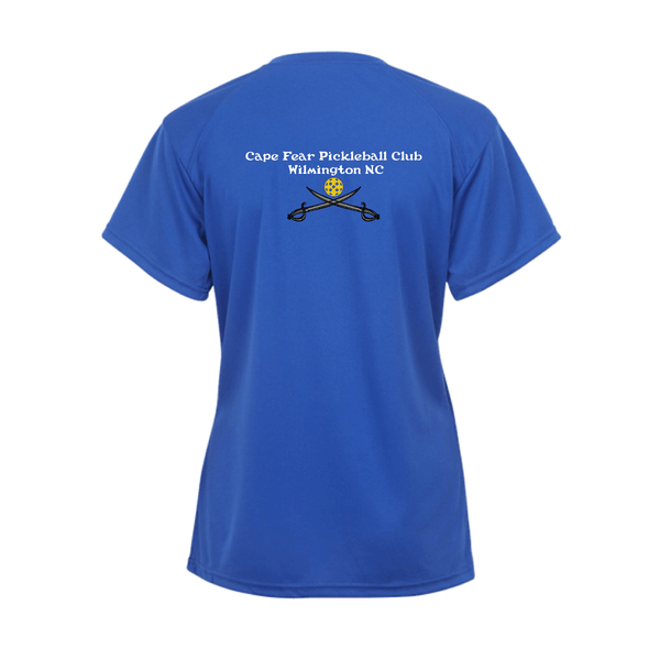 Cape Fear Pickleball Club Ladies Performance T-Shirt - Option 3