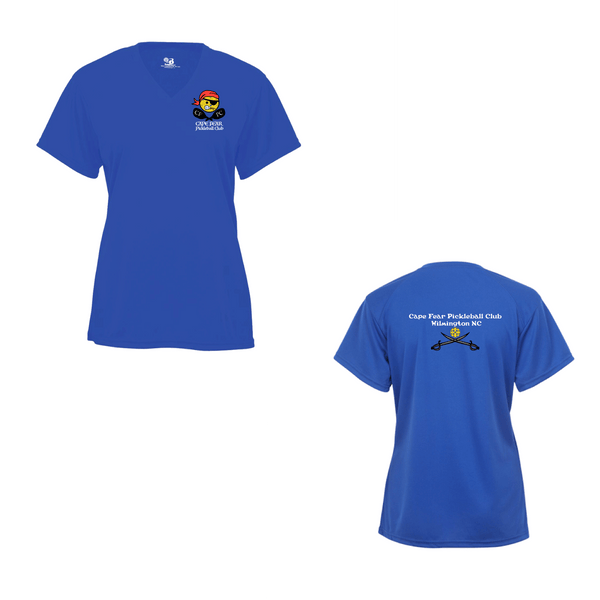 Cape Fear Pickleball Club Ladies Performance T-Shirt - Option 3
