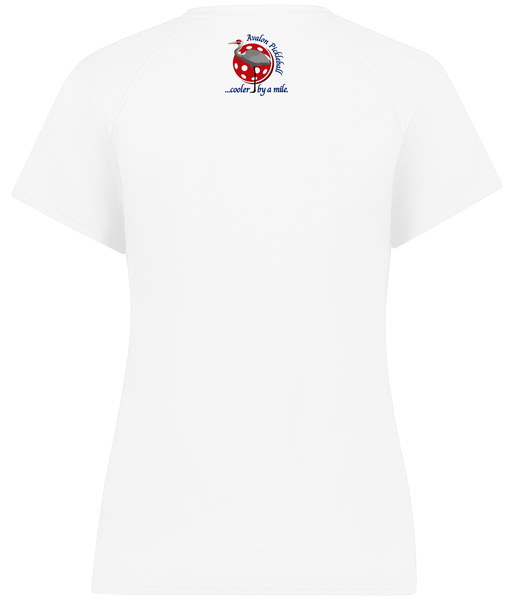 Avalon Pickleball Ladies Short Sleeve Crew Neck Shirt 2026
