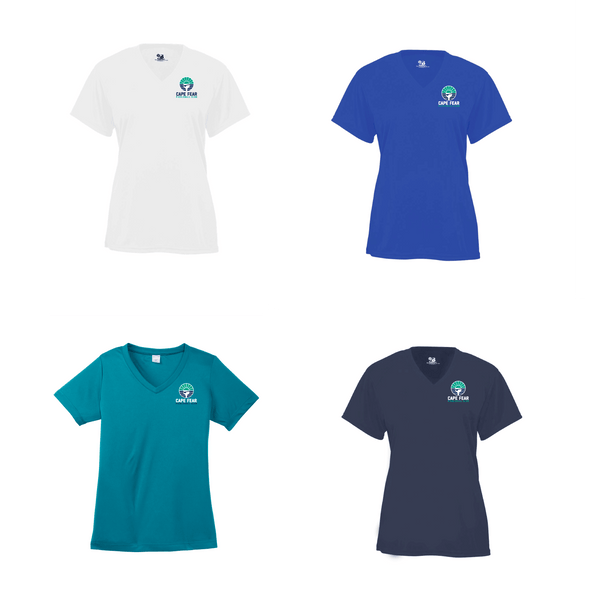 2026 Cape Fear Pickleball Club Ladies Performance Short Sleeve T-Shirt