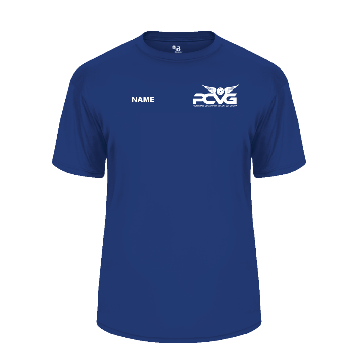 PCVG Volunteer Men's Performance Crew Short Sleeve Shirt