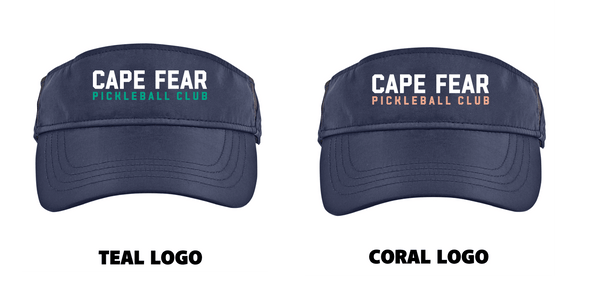 2026 Cape Fear Pickleball Club Performance Visor