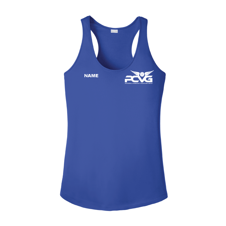 PCVG Volunteer Ladies Performance Racerback