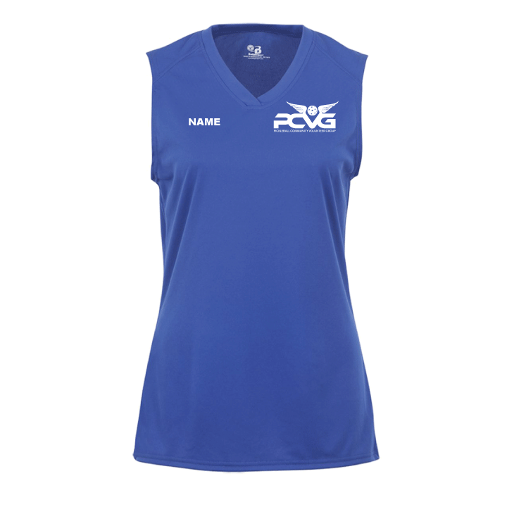 PCVG Volunteer Ladies Performance V-Neck Sleeveless Tank
