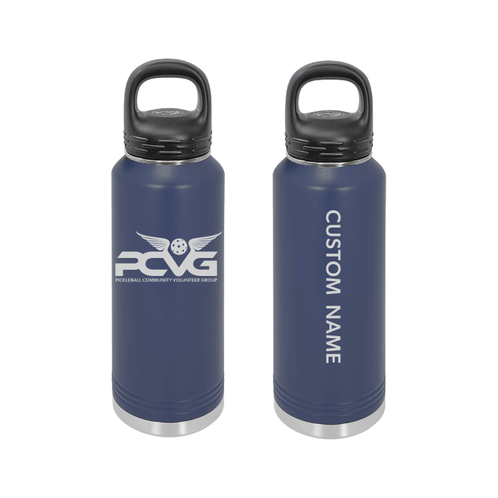 PCVG Laser Engraved 40oz Water Bottle
