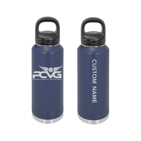 PCVG Laser Engraved 40oz Water Bottle