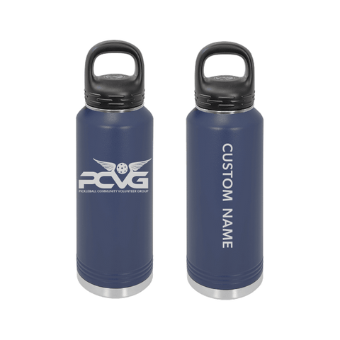 PCVG Laser Engraved 40oz Water Bottle