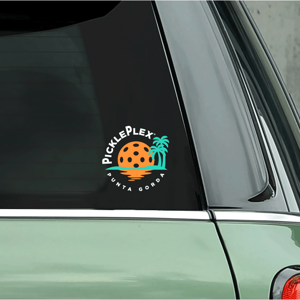 PicklePlex ® Pickleball Club Decal - Bumper Sticker