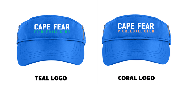 2026 Cape Fear Pickleball Club Performance Visor