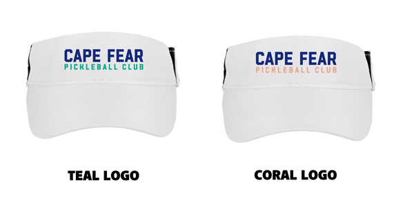 2026 Cape Fear Pickleball Club Performance Visor