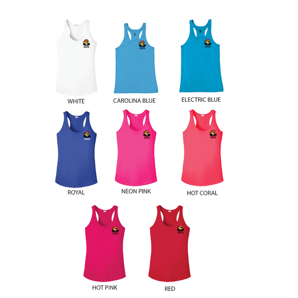 Cape Fear Pickleball Club Ladies Racerback Tank - Option 3