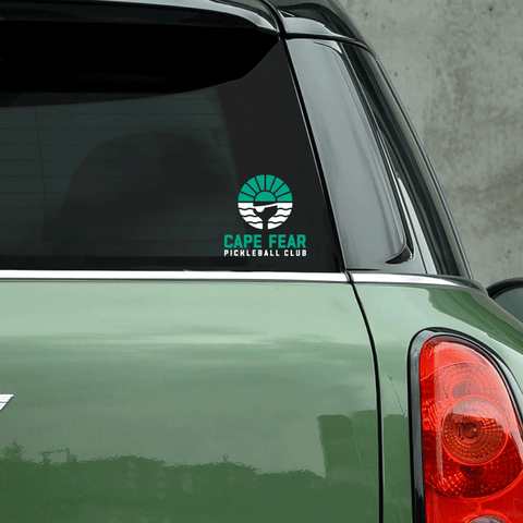 2026 Cape Fear Pickleball Club Decal - Bumper Sticker