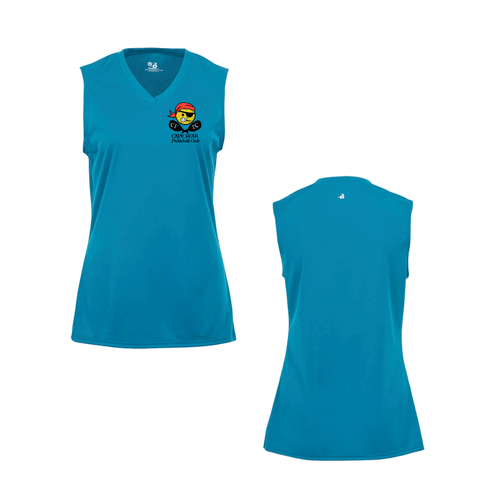 Cape Fear Pickleball Club Ladies Sleeveless Tank - Option 2