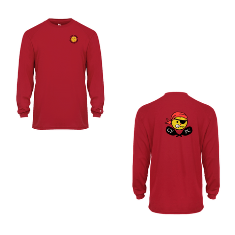 Cape Fear Pickleball Club Men's Performance Long Sleeve T-Shirt - Option 1