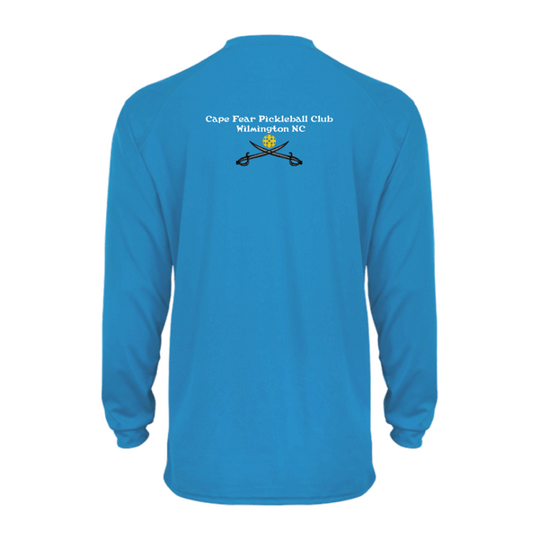 Cape Fear Pickleball Club Men's Performance Long Sleeve T-Shirt - Option 3