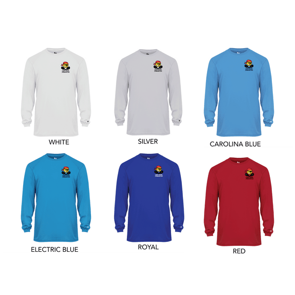 Cape Fear Pickleball Club Men's Performance Long Sleeve T-Shirt - Option 3