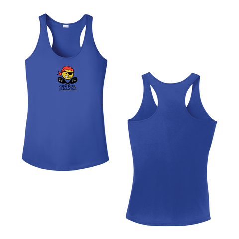 Cape Fear Pickleball Club Ladies Racerback Tank
