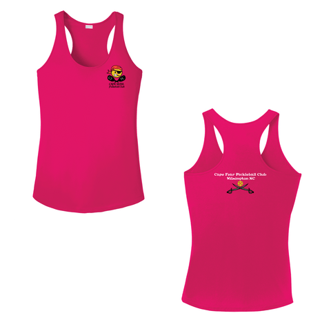 Cape Fear Pickleball Club Ladies Racerback Tank - Option 3