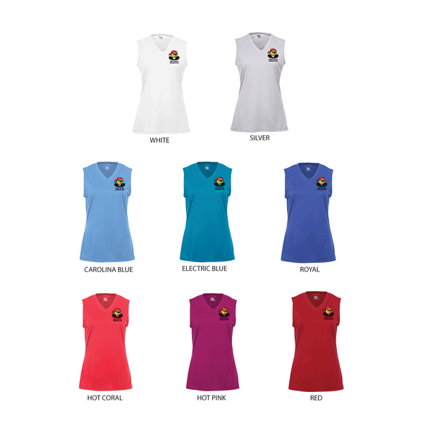 Cape Fear Pickleball Club Ladies Sleeveless Tank - Option 3