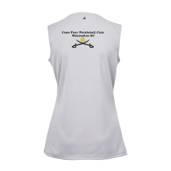 Cape Fear Pickleball Club Ladies Sleeveless Tank - Option 3