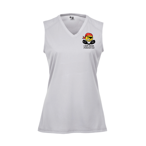 Cape Fear Pickleball Club Ladies Sleeveless Tank - Option 3