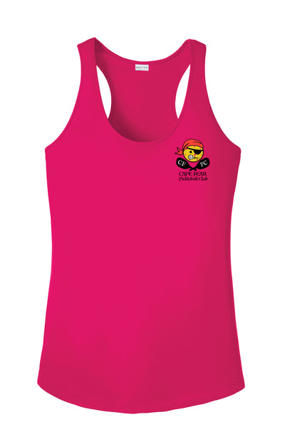 Cape Fear Pickleball Club Ladies Racerback Tank - Option 3