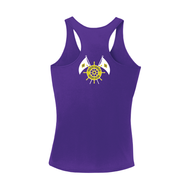 South Venice Yacht Club Ladies Racerback Performance V-Neck Tank