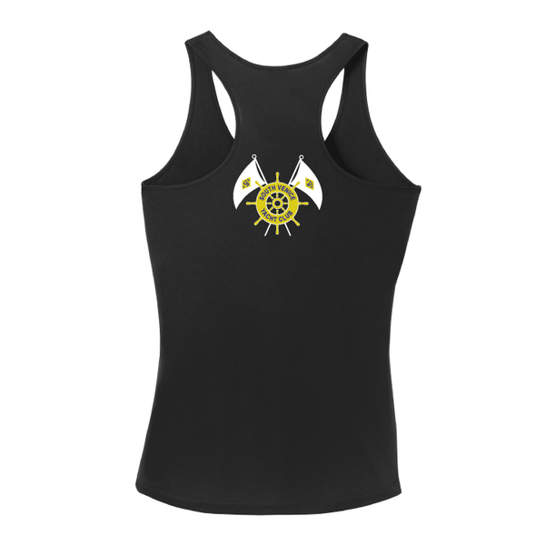 South Venice Yacht Club Ladies Racerback Performance V-Neck Tank