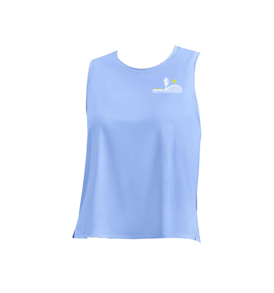 Isles Tennis Ladies cropped Performance Tank