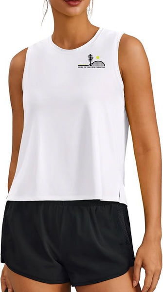 Isles Tennis Ladies cropped Performance Tank