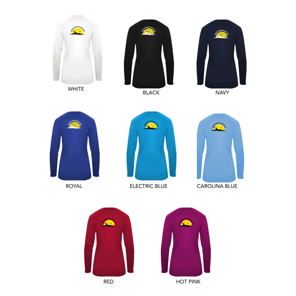 South Venice Yacht Club Ladies Long Sleeve Performance T-Shirt