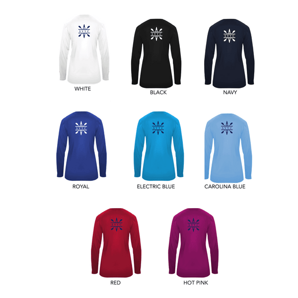 South Venice Yacht Club Ladies Long Sleeve Performance T-Shirt