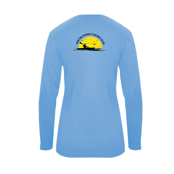 South Venice Yacht Club Ladies Long Sleeve Performance T-Shirt