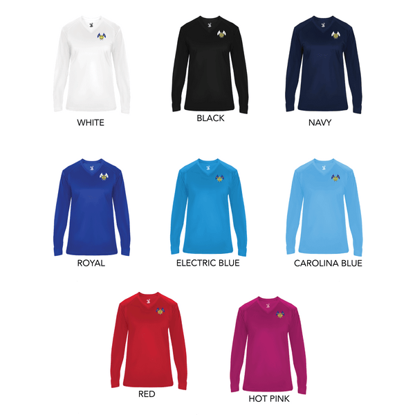 South Venice Yacht Club Ladies Long Sleeve Performance T-Shirt